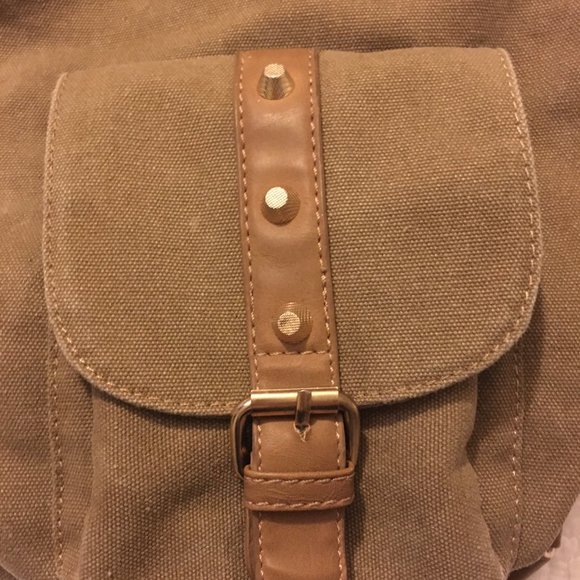 canvas backpack/sling bag - Picture 4 of 5